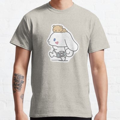 ssrcoclassic teemensheather oatmealfront altsquare product1000x1000.u1 - Cinnamoroll Merch